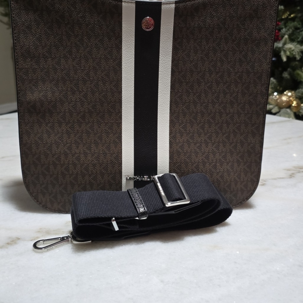 Michael Kors Brown and Black Men's Bag